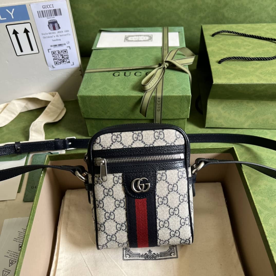 Best Replica Gucci Ophidia GG Small Messenger Bag 598127 Replica - Colareps
