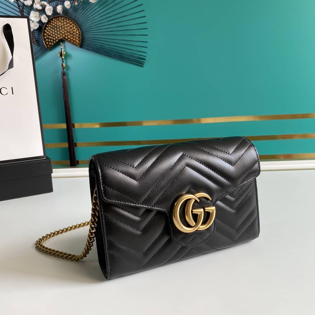 Best Replica Gucci Marmont GG Matelassé Mini Bag Replica 474575 - Colareps