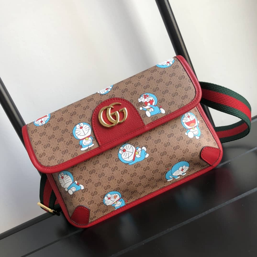 Best Replica Gucci Doraemon Small Belt Bag Replica Red 647817 - Colareps