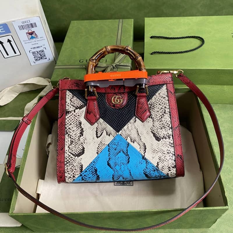 Best Replica Gucci Diana Small Tote Replica Red 660195 - Colareps