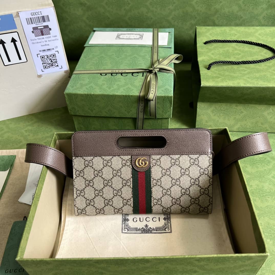 Best Replica Gucci Ophidia GG Supreme Canvas Belt Bag 704196 Replica - Colareps
