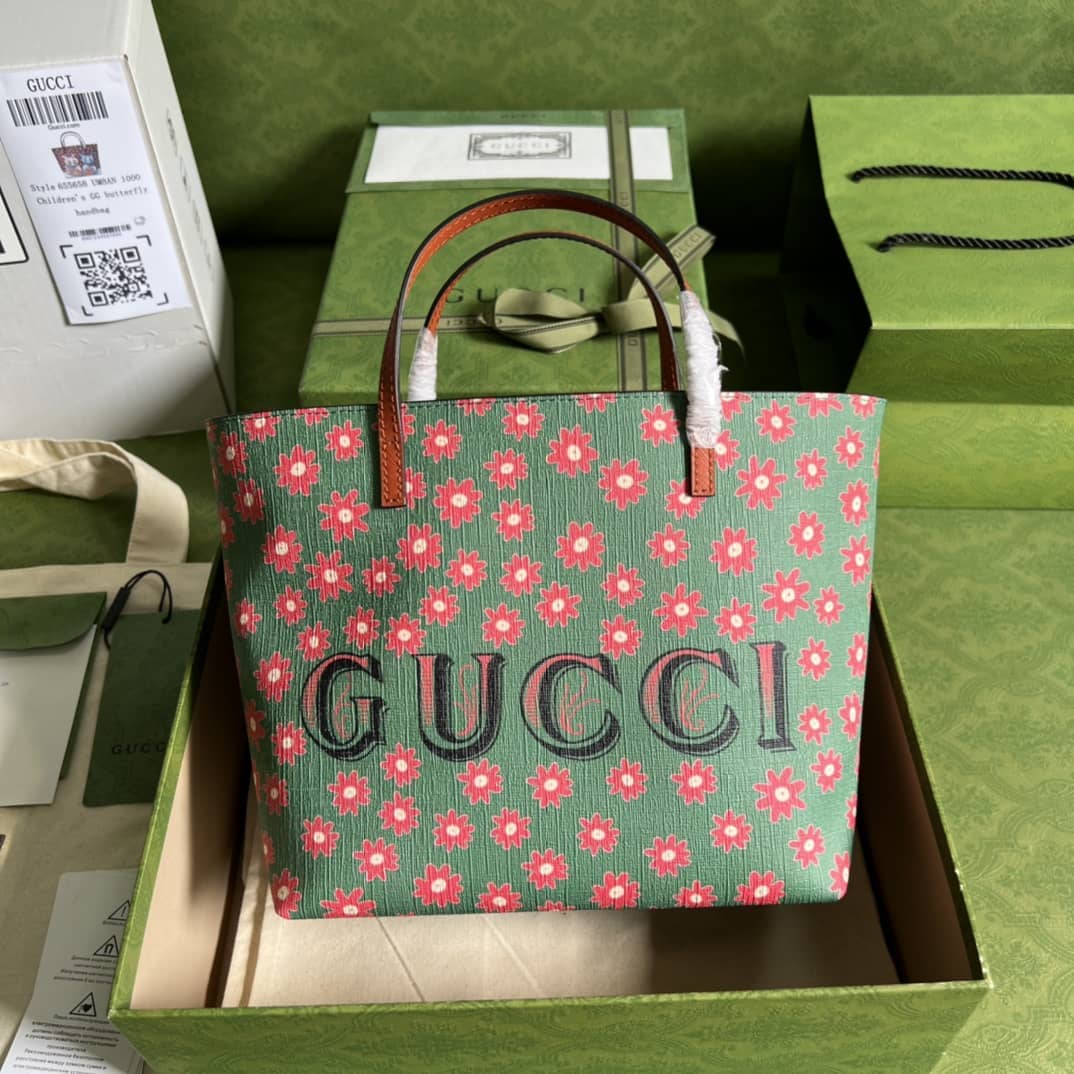Best Replica Gucci Children Cat Tote 410812 Replica Bag - Colareps
