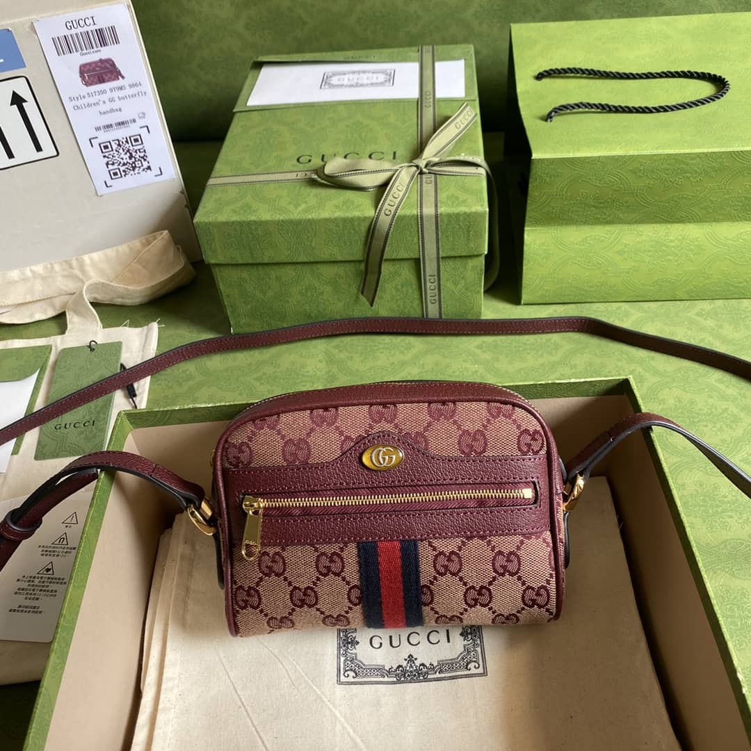 Best Replica Gucci Ophidia Supreme GG Mini Bag Replica 517350 - Colareps