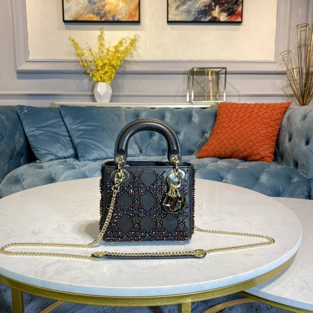 Best Replica Christian Dior Lady Dior 17CM Replica Bag - Colareps
