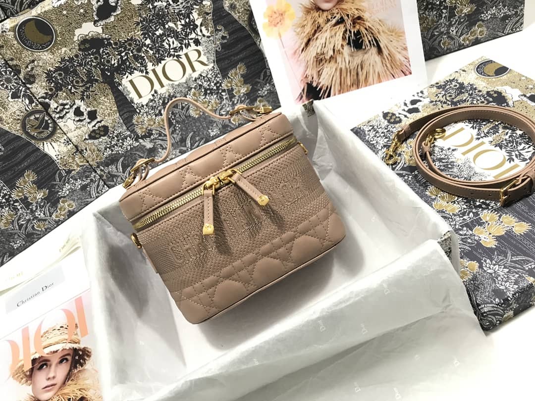 Best Replica Christian Dior Travel Lambskin Vanity Case - Colareps