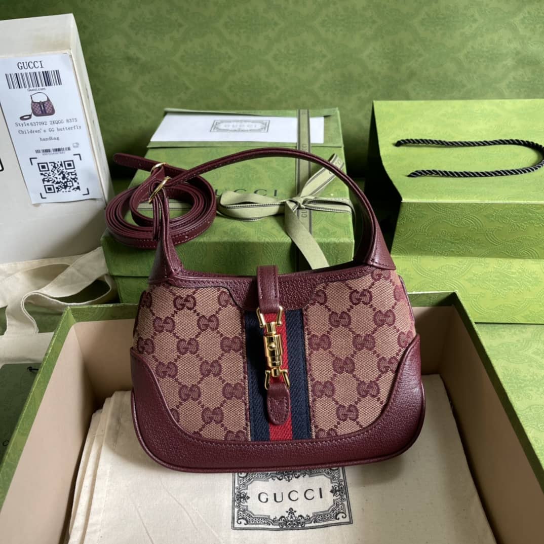 Best Replica Gucci Jackie 1961 Mini Shoulder Bag Replica 637092 - Colareps