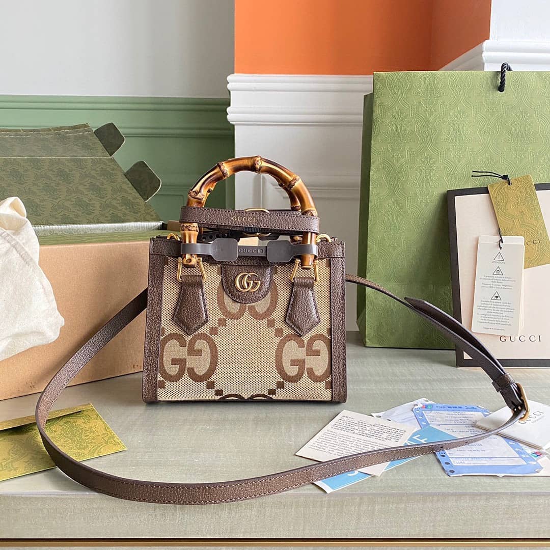 Best Replica Gucci Diana 2way Mini Tote 655661 Replica Crossbody Bag - Colareps