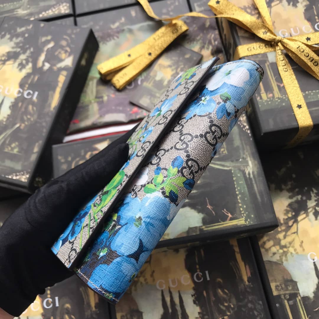 Best Replica Gucci Bloom Dupes Continental Wallet 404070 - Colareps