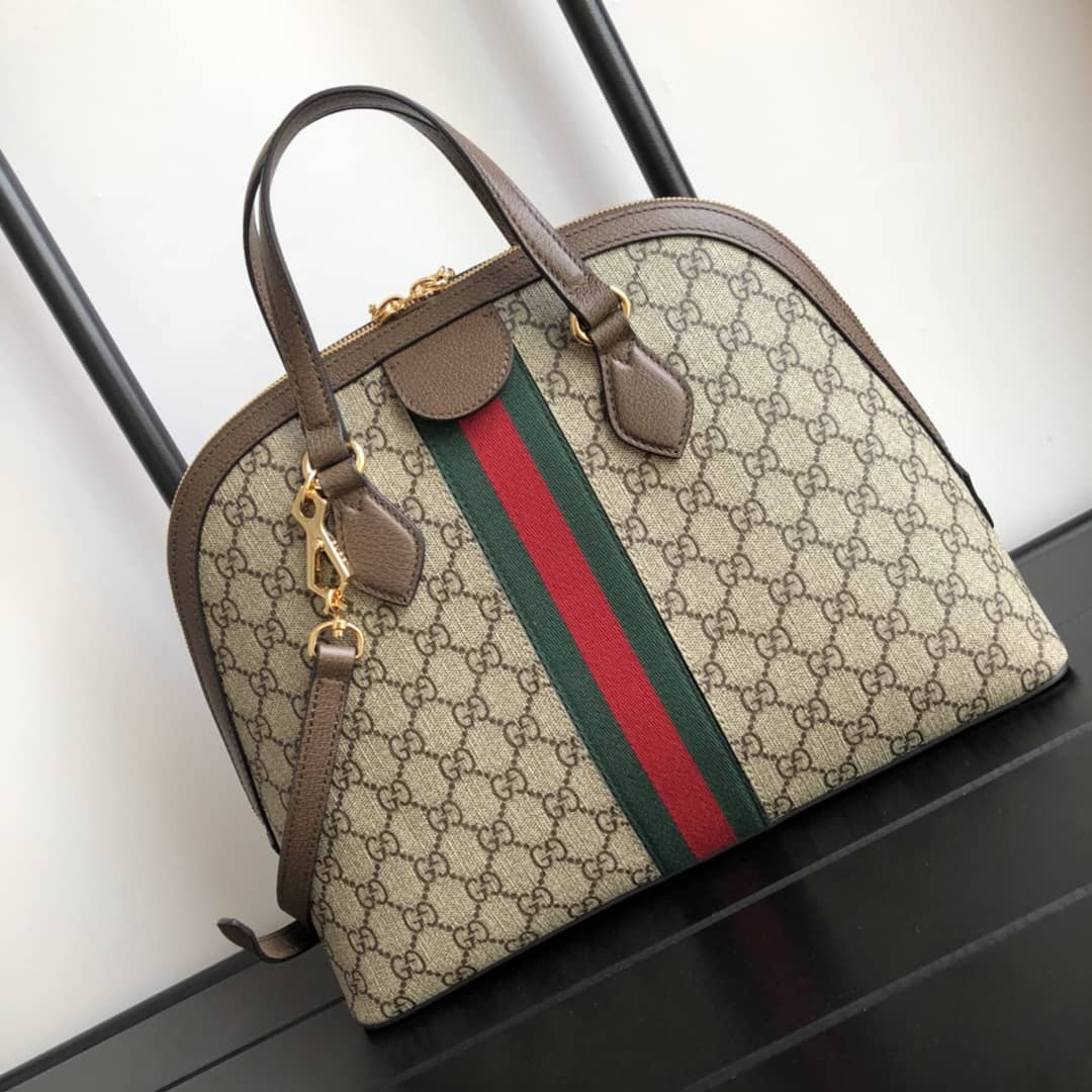 Best Replica Gucci Ophidia GG Medium Top Handle Replica Bag 524533 - Colareps