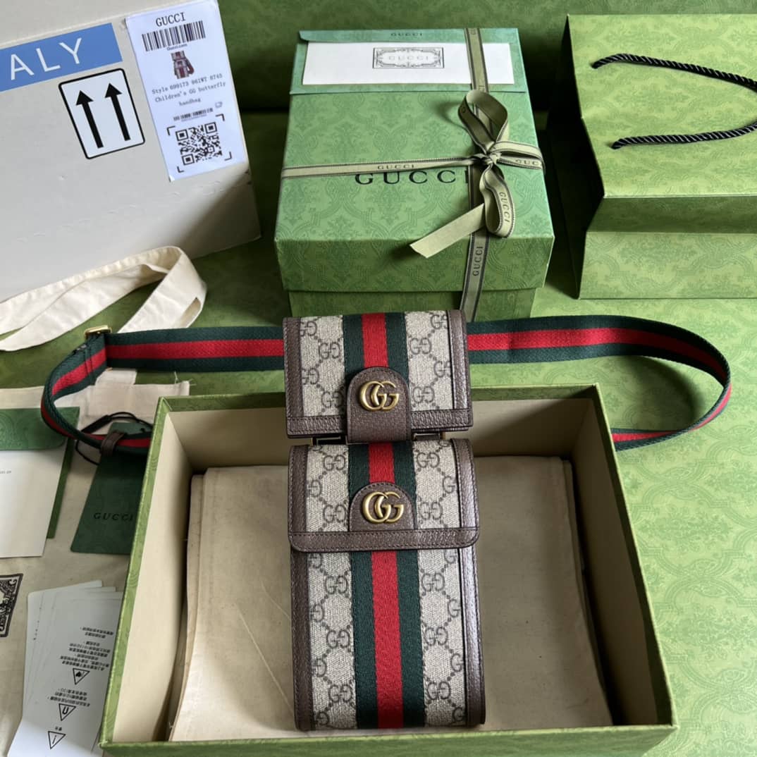 Best Replica Gucci Ophidia Mini Bag and Detachable Wallet 699173 Replica - Colareps