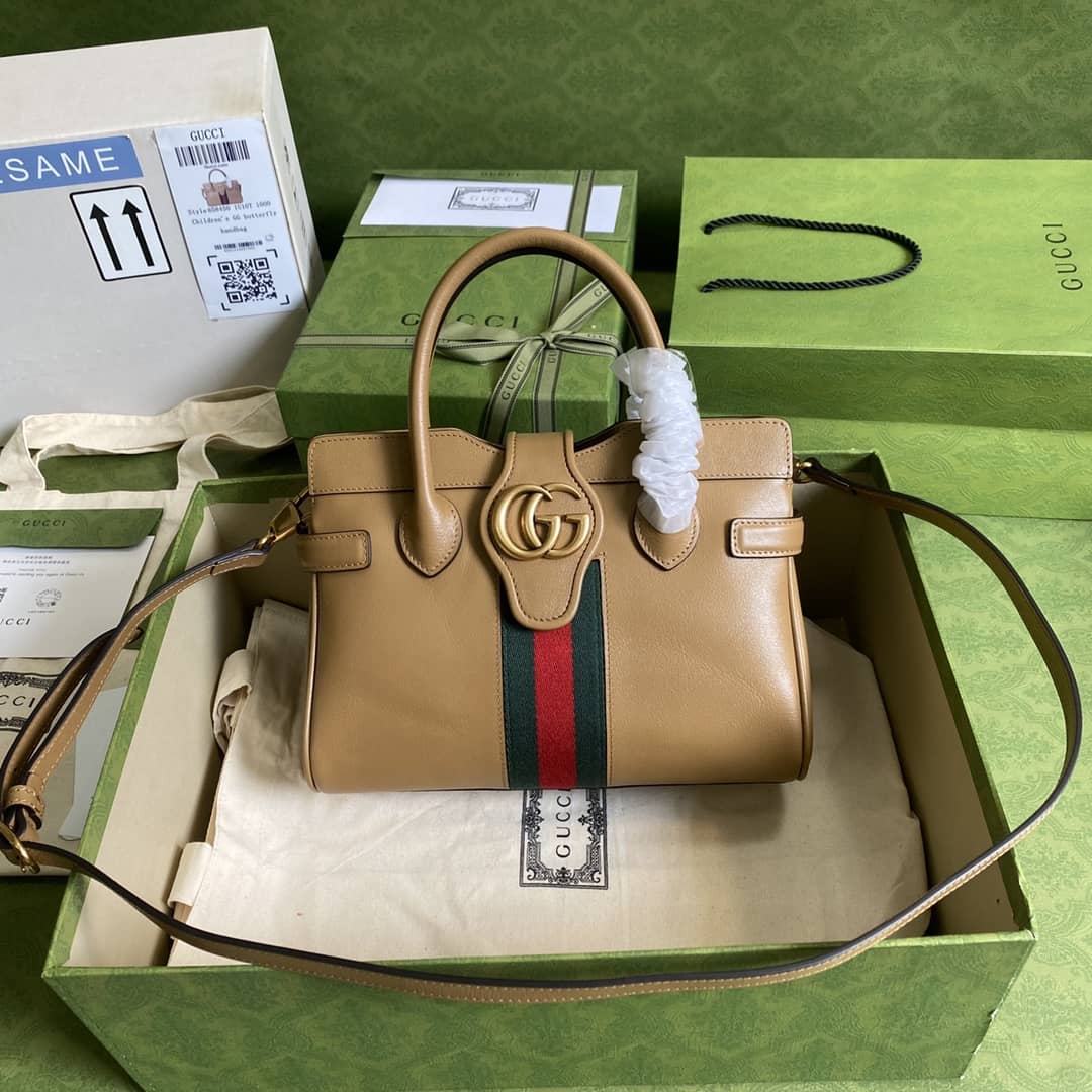 Best Replica Gucci Double G Small Top Handle Bag Replica 658450 - Colareps