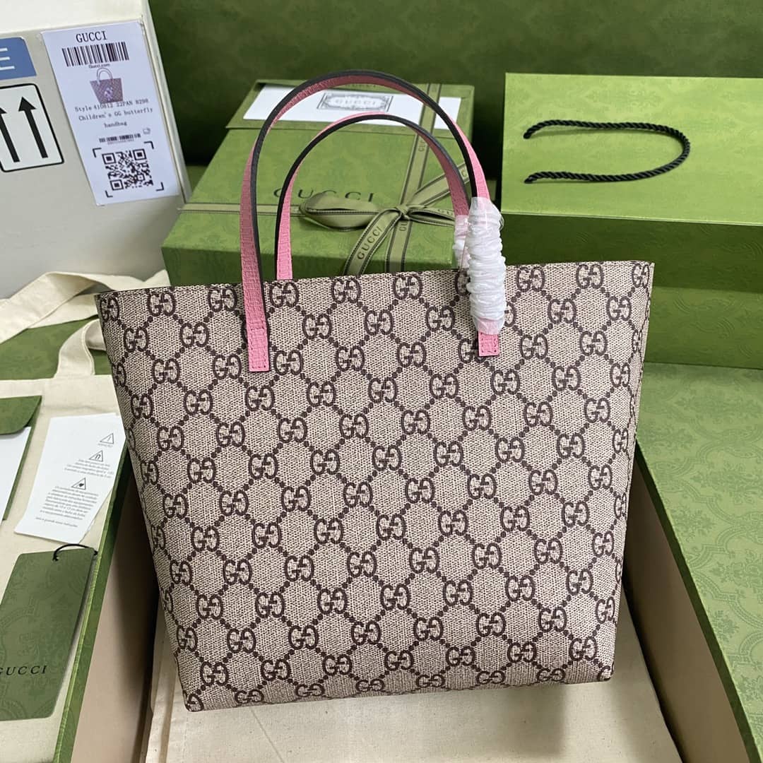 Best Replica Gucci Children GG Supreme Tote Replica 410812 - Colareps