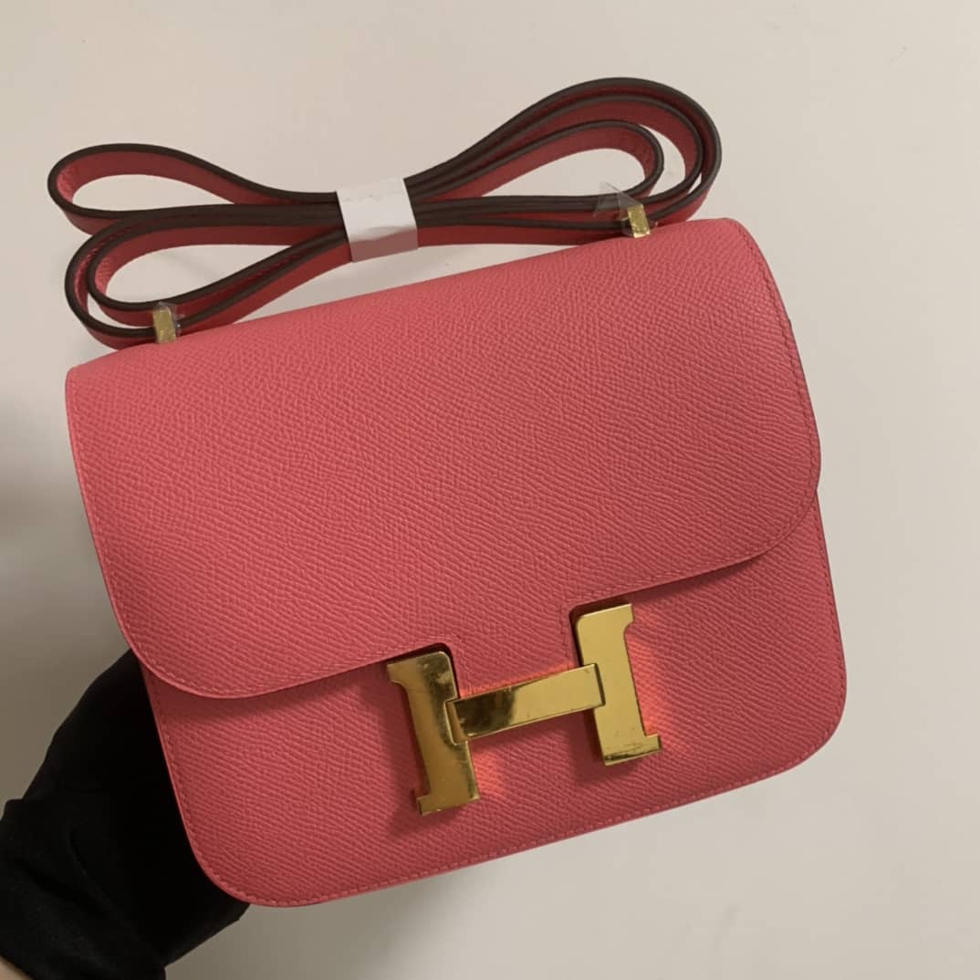 Best Replica Hermes Replica Constance Bag 18CM Epsom Leather - Colareps