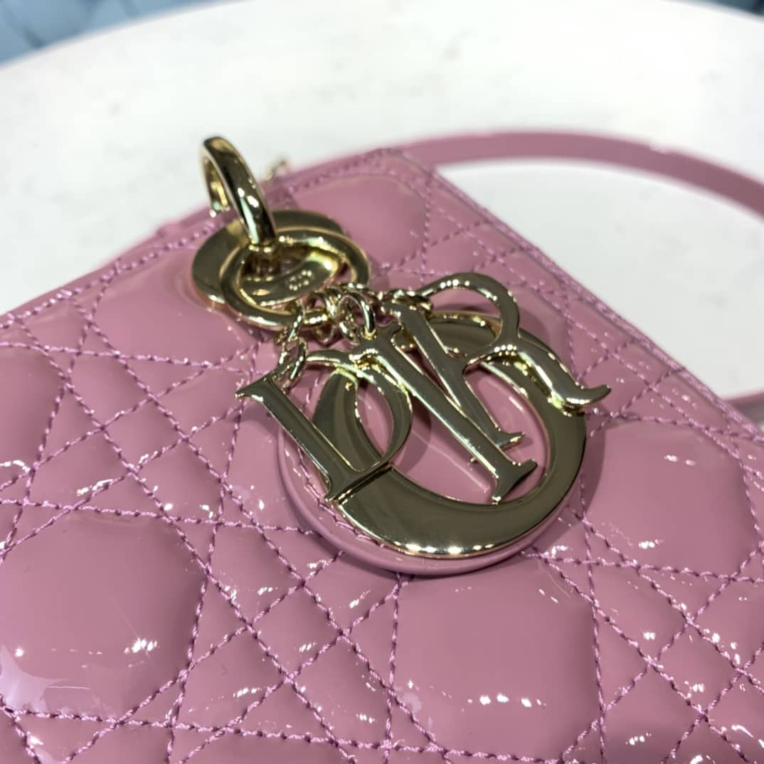 Best Replica Lady Dior Dupe 24CM Replica Bag - Colareps