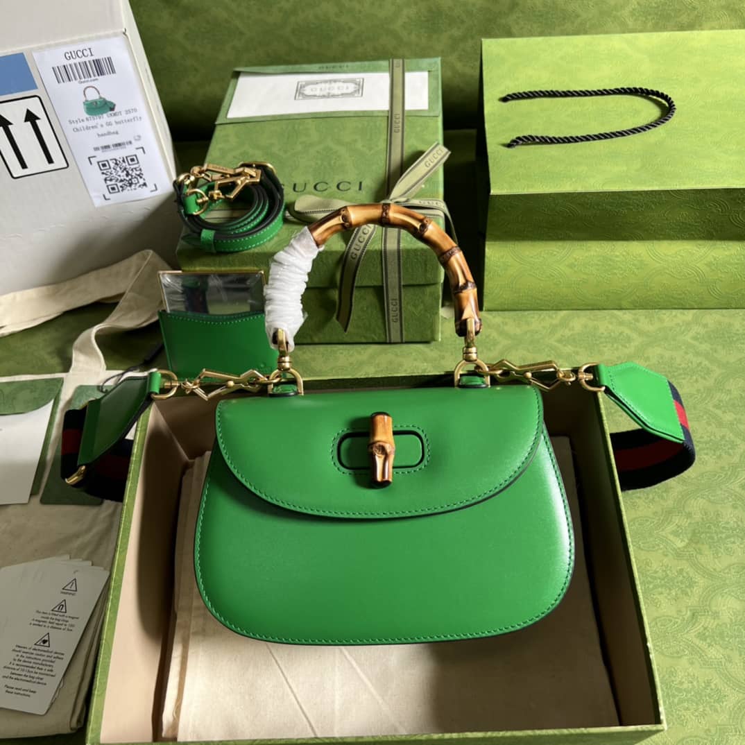 Best Replica Gucci Bamboo Small Top Handle Bag Replica 675797 - Colareps