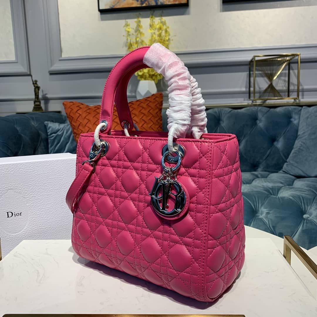 Best Replica Christian Dior Lady Dior 24CM Replica Bag - Colareps