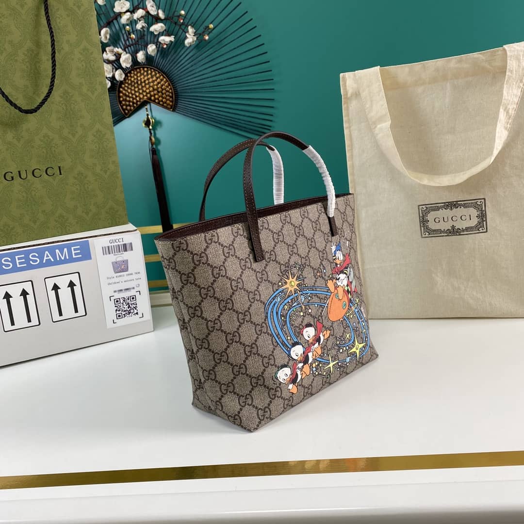 Best Replica Gucci Children GG Supreme Tote Replica 410812 - Colareps