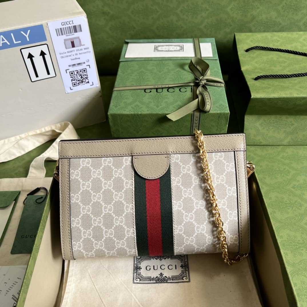 Best Replica Gucci Ophidia GG Small Shoulder Chain Crossbody Bag 503877 Replica - Colareps