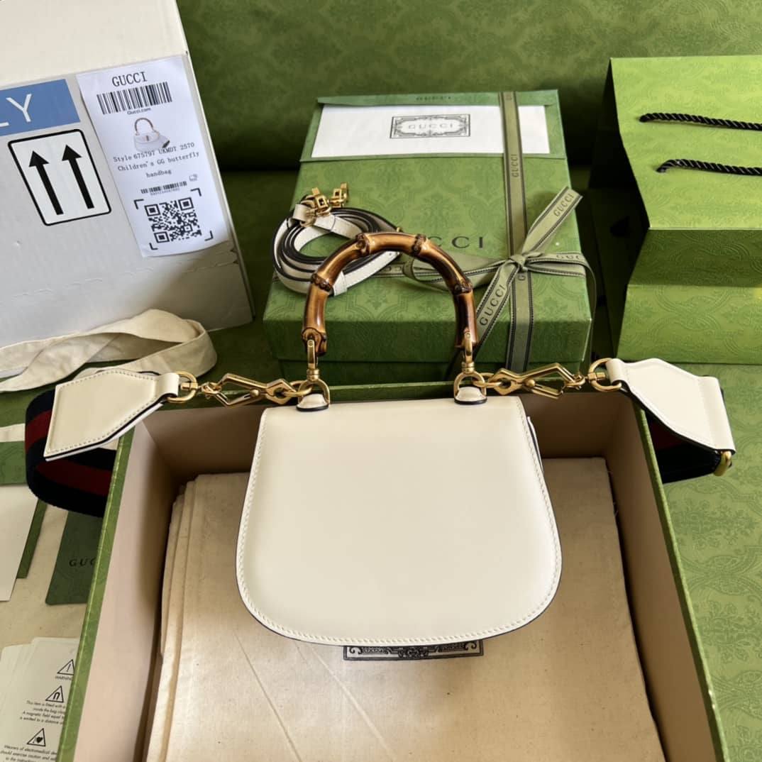 Best Replica Gucci Bamboo Mini Top Handle Bag Replica 686864 - Colareps