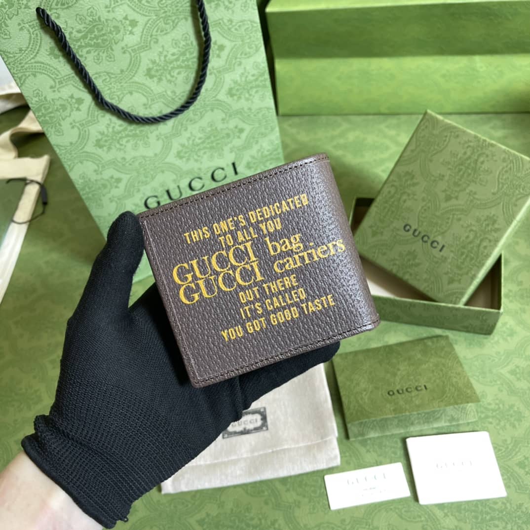 Best Replica Gucci 100 Wallet Brown Replica 676238 - Colareps