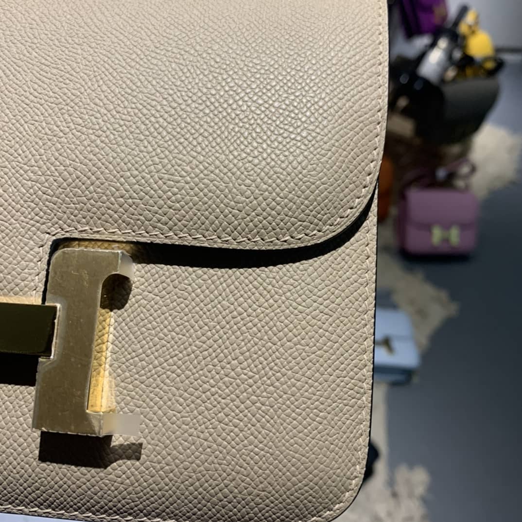 Best Replica Hermes Replica Constance Bag 18CM Epsom Leather - Colareps