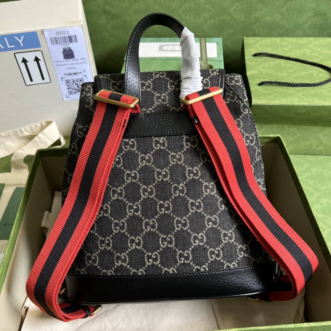 Best Replica Gucci Backpack With Interlocking G Black 674147 Replica - Colareps
