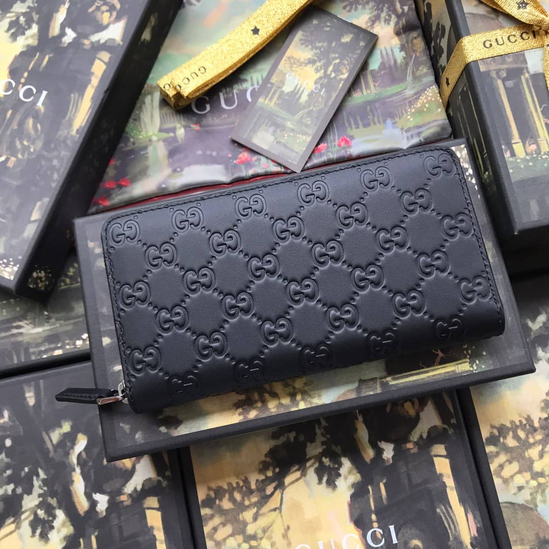 Best Replica Gucci Shima Round Long Wallet Replica 307987 - Colareps