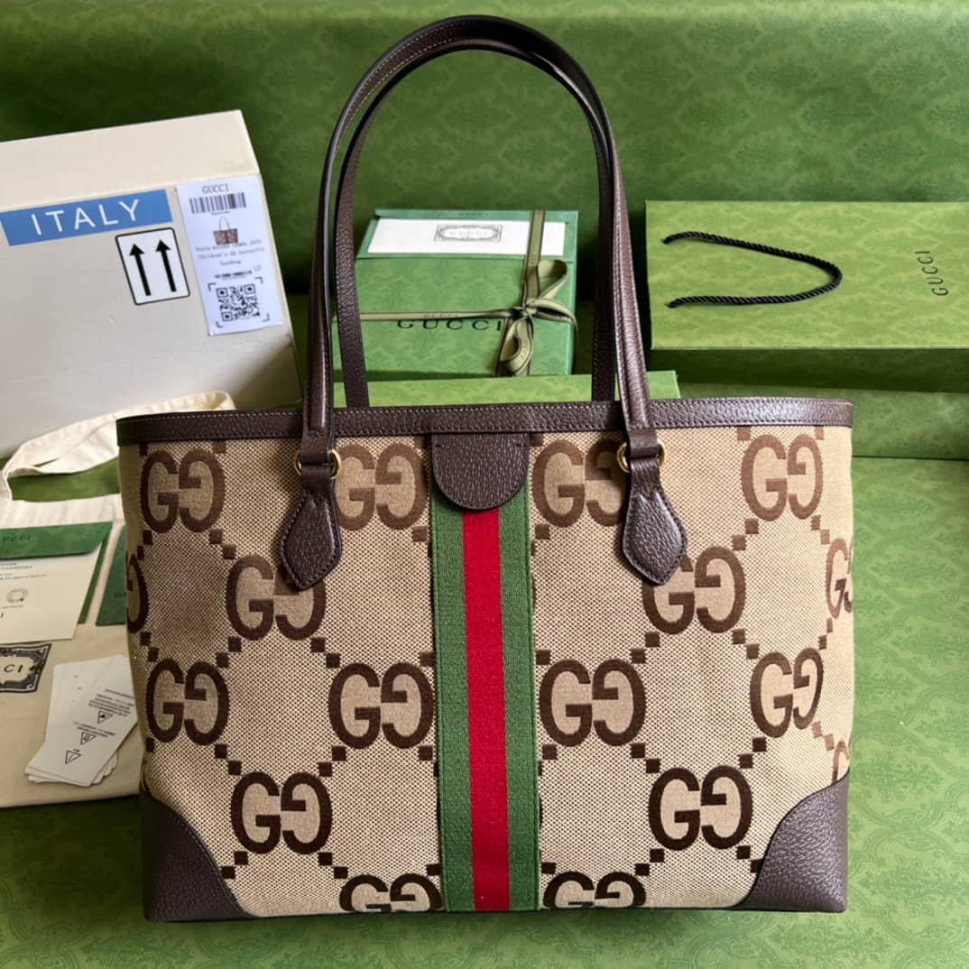 Best Replica Gucci Ophidia Jumbo GG Medium Tote 631685 Replica - Colareps