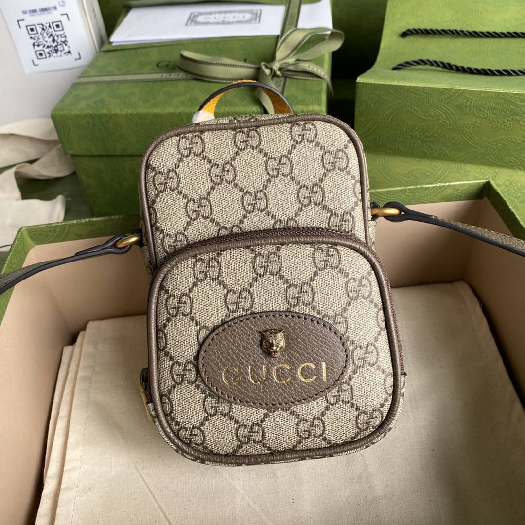 Best Replica Gucci Neo Vintage Mini Phone Bag Replica 658556 - Colareps