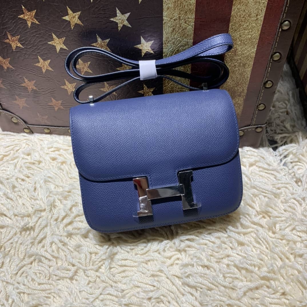 Best Replica Hermes Replica Constance Bag 18CM Epsom Leather - Colareps