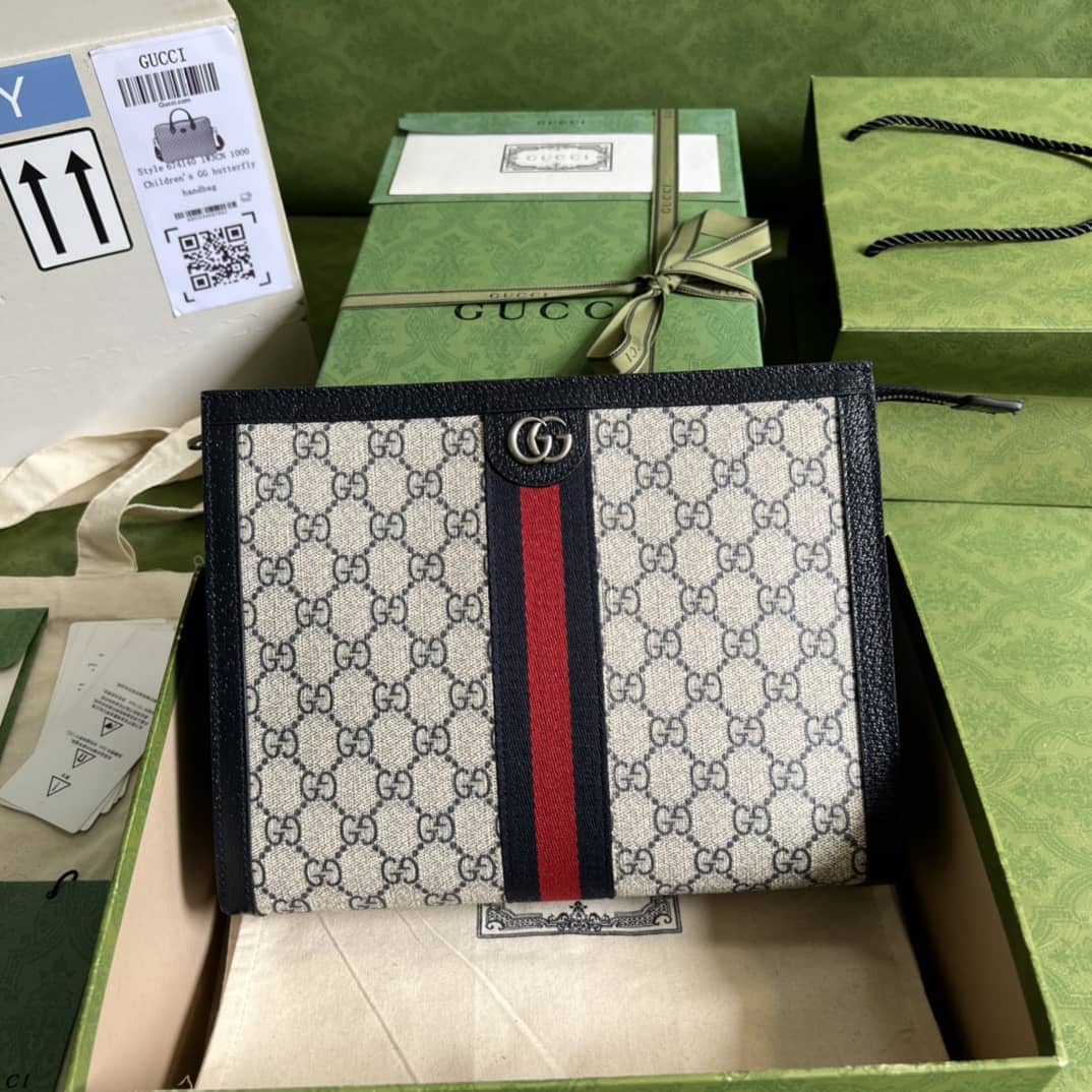 Best Replica Gucci Purse Dupes Ophidia GG Supreme Clutch625549 - Colareps