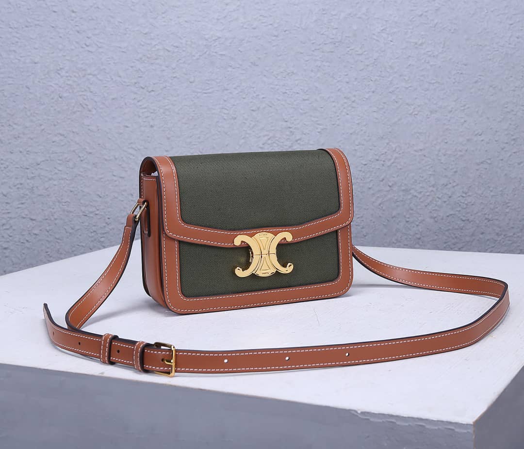 Best Replica Celine Bag Dupe Triomphe Teen 18.5cm - Colareps