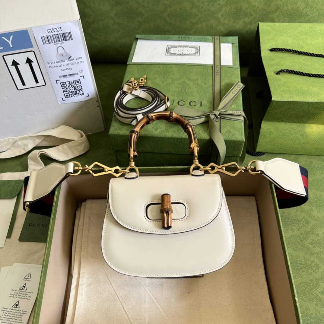 Best Replica Gucci Bamboo Mini Top Handle Bag Replica 686864 - Colareps