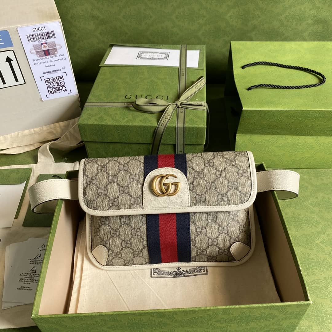 Best Replica Gucci Ophidia Belt Bag Replica 674081 - Colareps