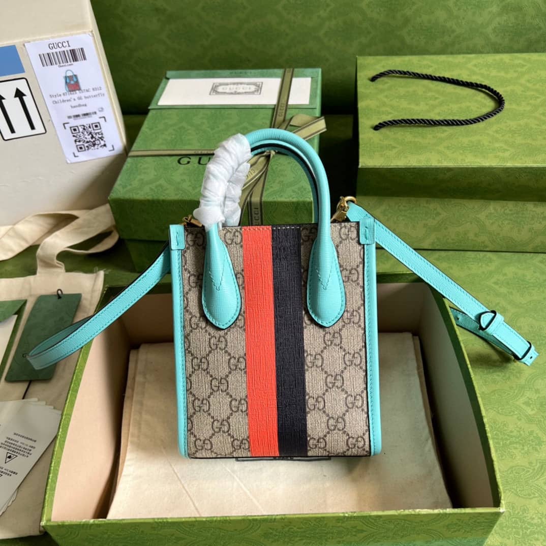 Best Replica Gucci Mini Tote With Interlocking 671623 Replica Bag - Colareps