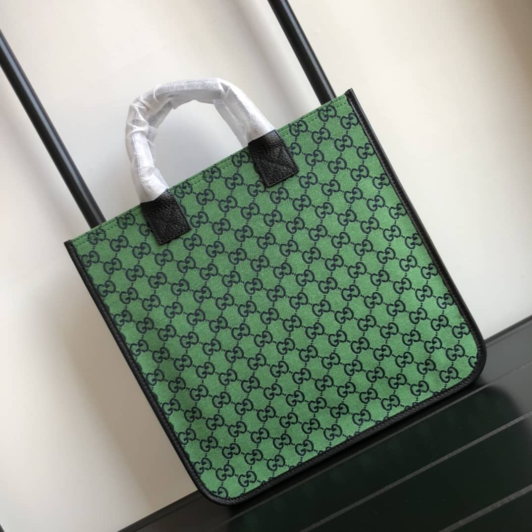 Best Replica Gucci GG Multicolor Kids Girl Tote Replica Green 550763 - Colareps