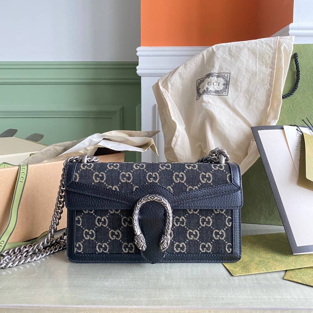 Best Replica Gucci Dionysus Small GG Supreme 499623 Replica Crossbody Bag - Colareps