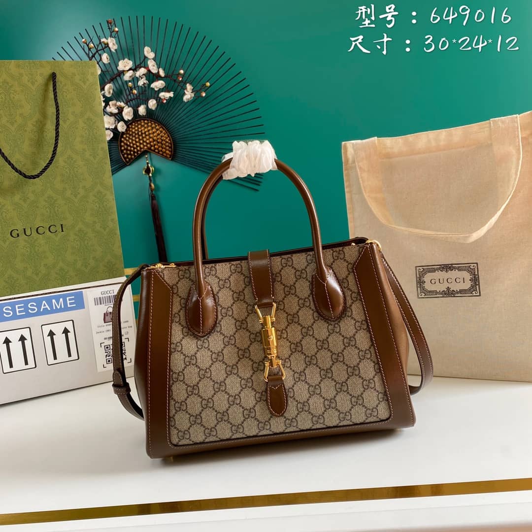 Best Replica Gucci Jackie 1961 Medium Tote Replica 649016 - Colareps
