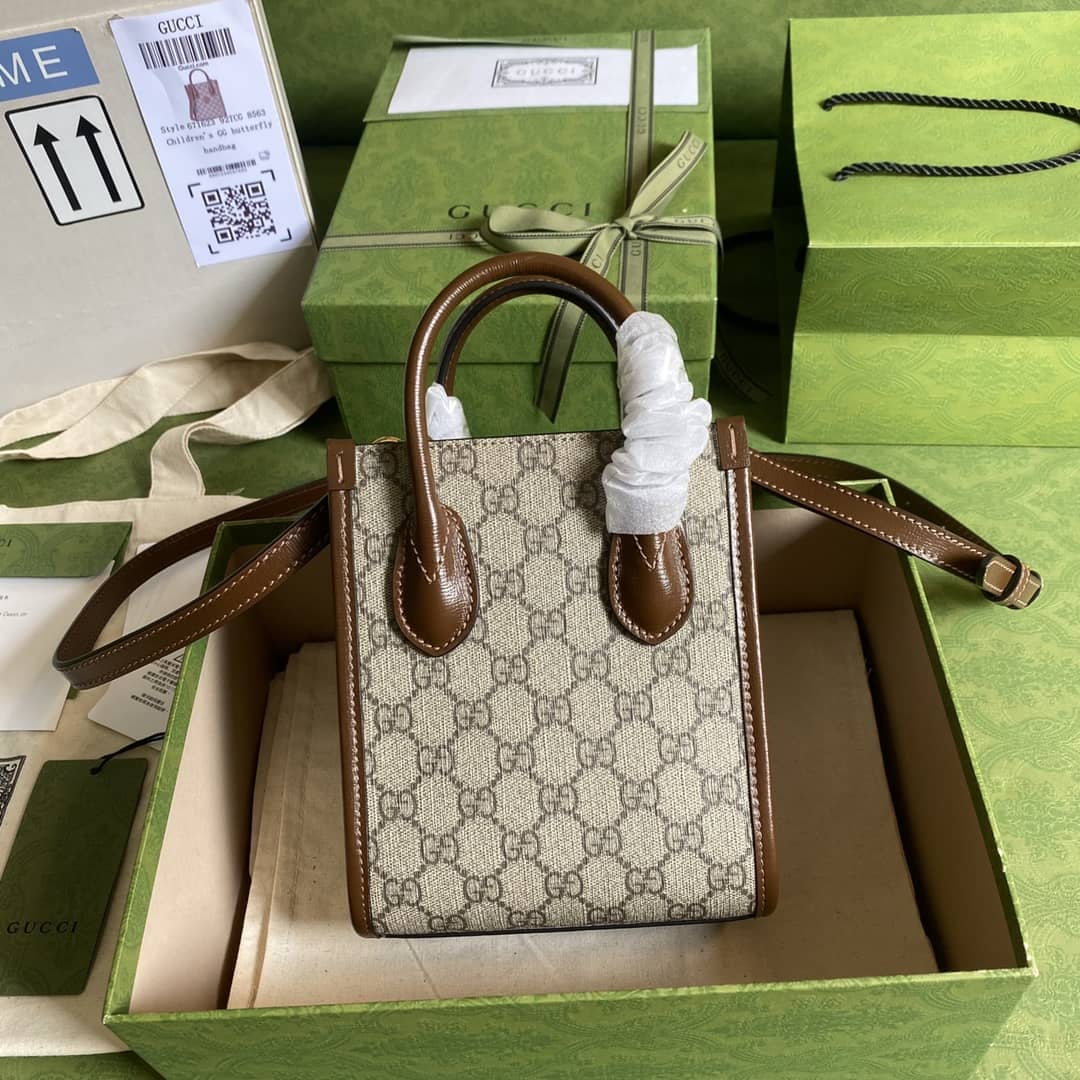 Best Replica Gucci Interlocking G Mini Tote Replica 671623 - Colareps