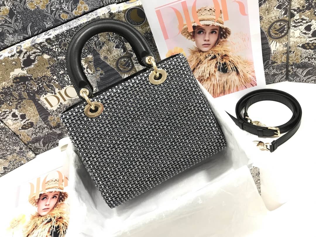 Best Replica Christian Dior Lady Dior 24CM Replica Bag - Colareps