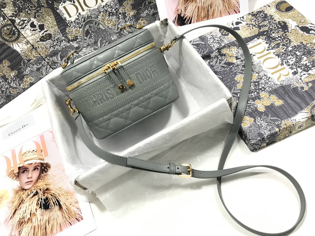Best Replica Christian Dior Travel Lambskin Vanity Case - Colareps