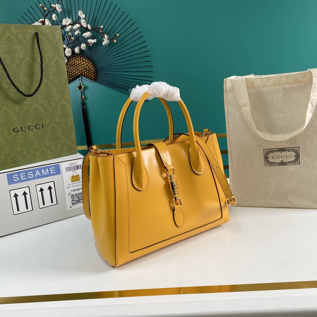 Best Replica Gucci Jackie 1961 Medium Tote Replica 649016 - Colareps