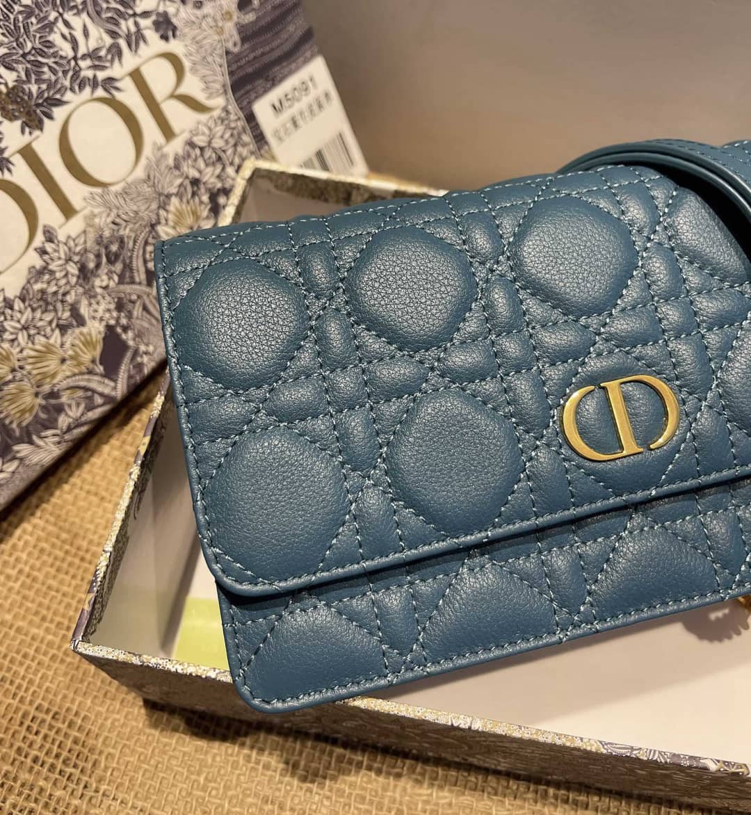 Best Replica Christian Dior Caro Chain Belt Replica Pouch - Colareps