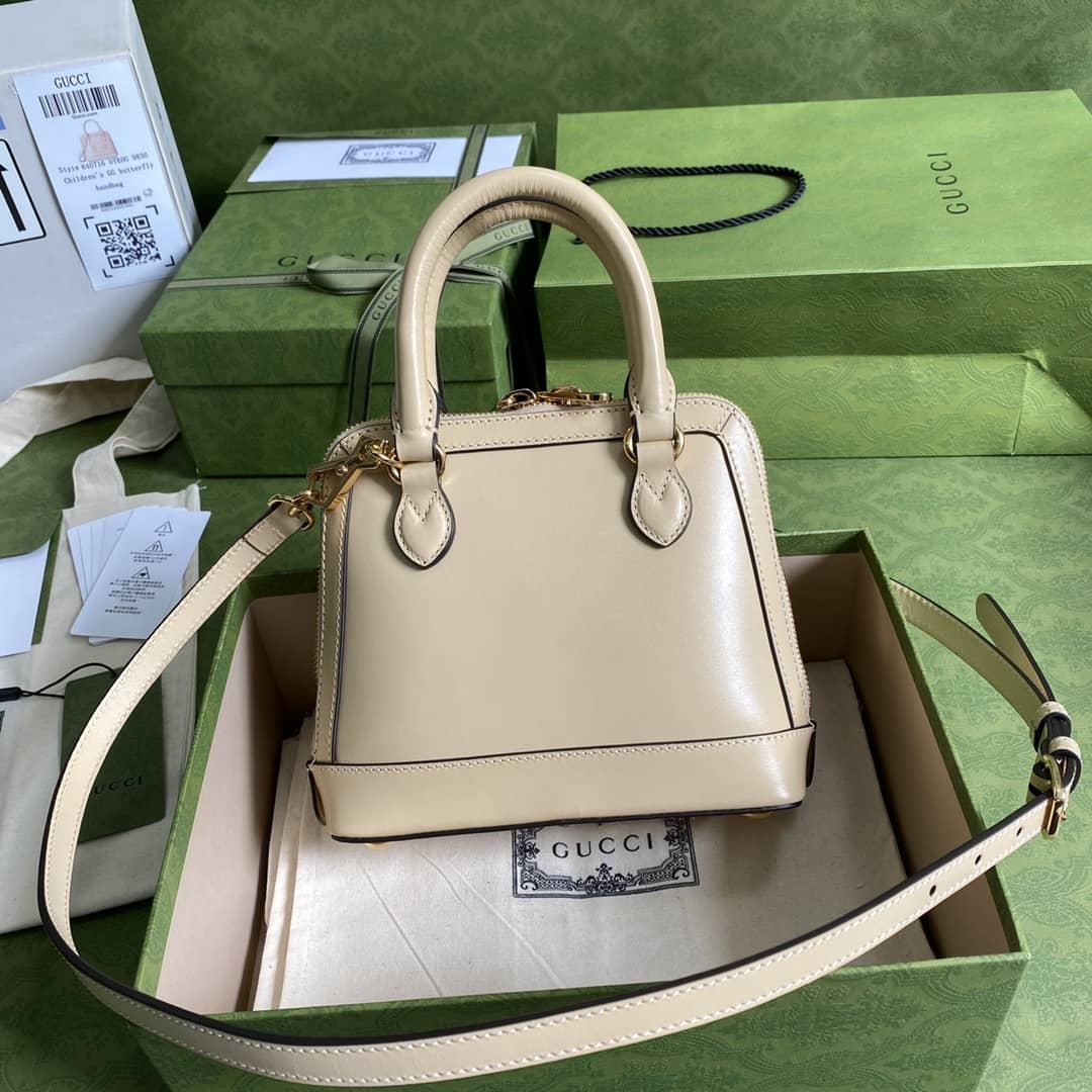 Best Replica Gucci 1955 Horsebit GG Mini Top Handle Bag Replica 640716 - Colareps