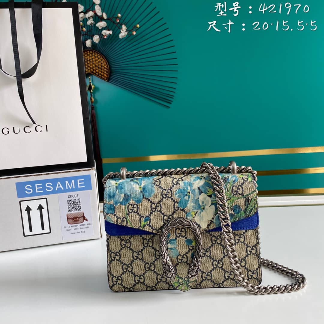 Best Replica Gucci Dionysus Supreme GG Mini Bag Replica 421970 - Colareps