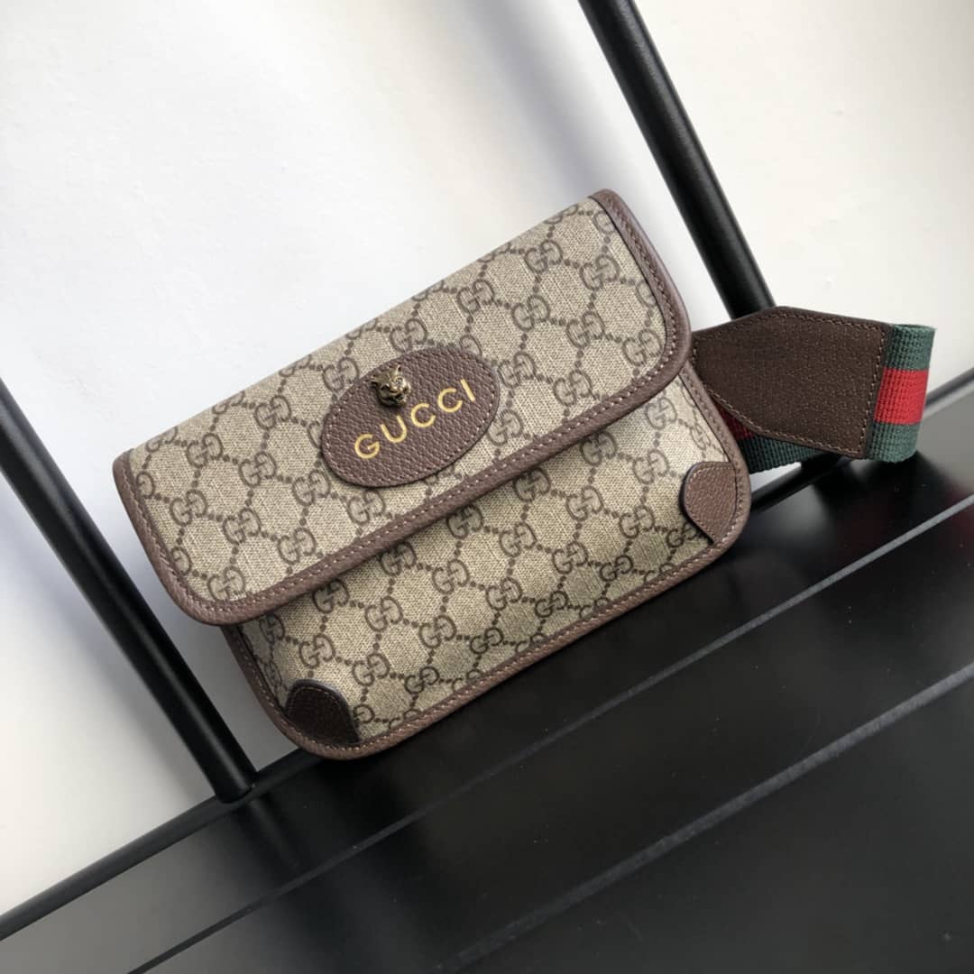 Best Replica Gucci Guccitotem Web GG Supreme Messenger Bag Replica 489617 - Colareps