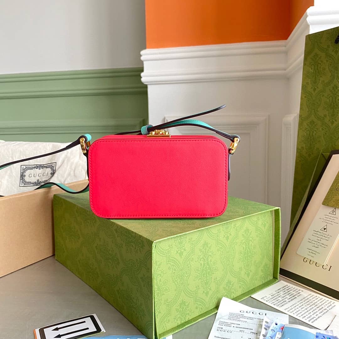 Best Replica Gucci Interlocking G Mini Bag Replica Red 658230 - Colareps