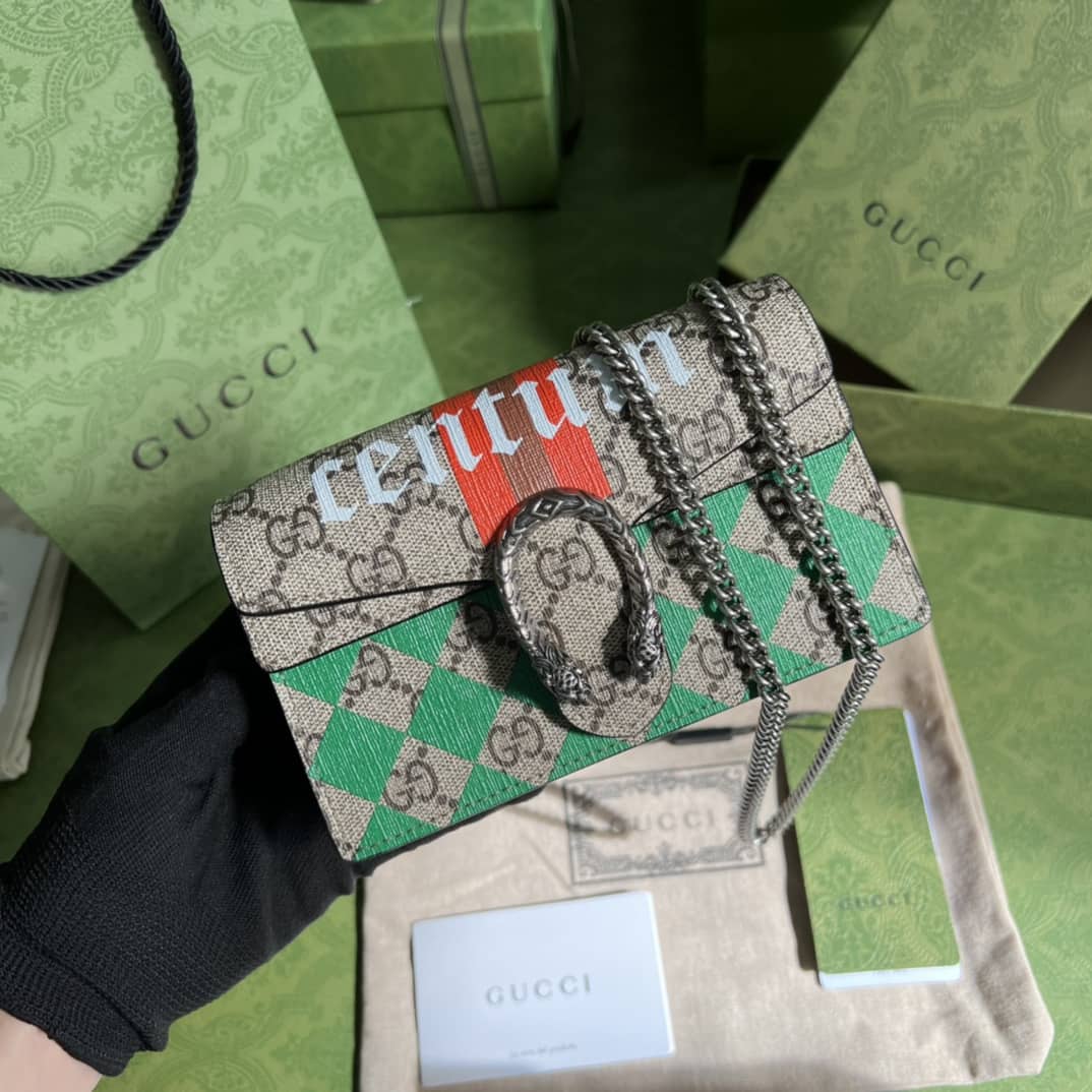Best Replica Gucci Dionysus GG Supreme Mini Crossbody Bag Replica 476432 - Colareps