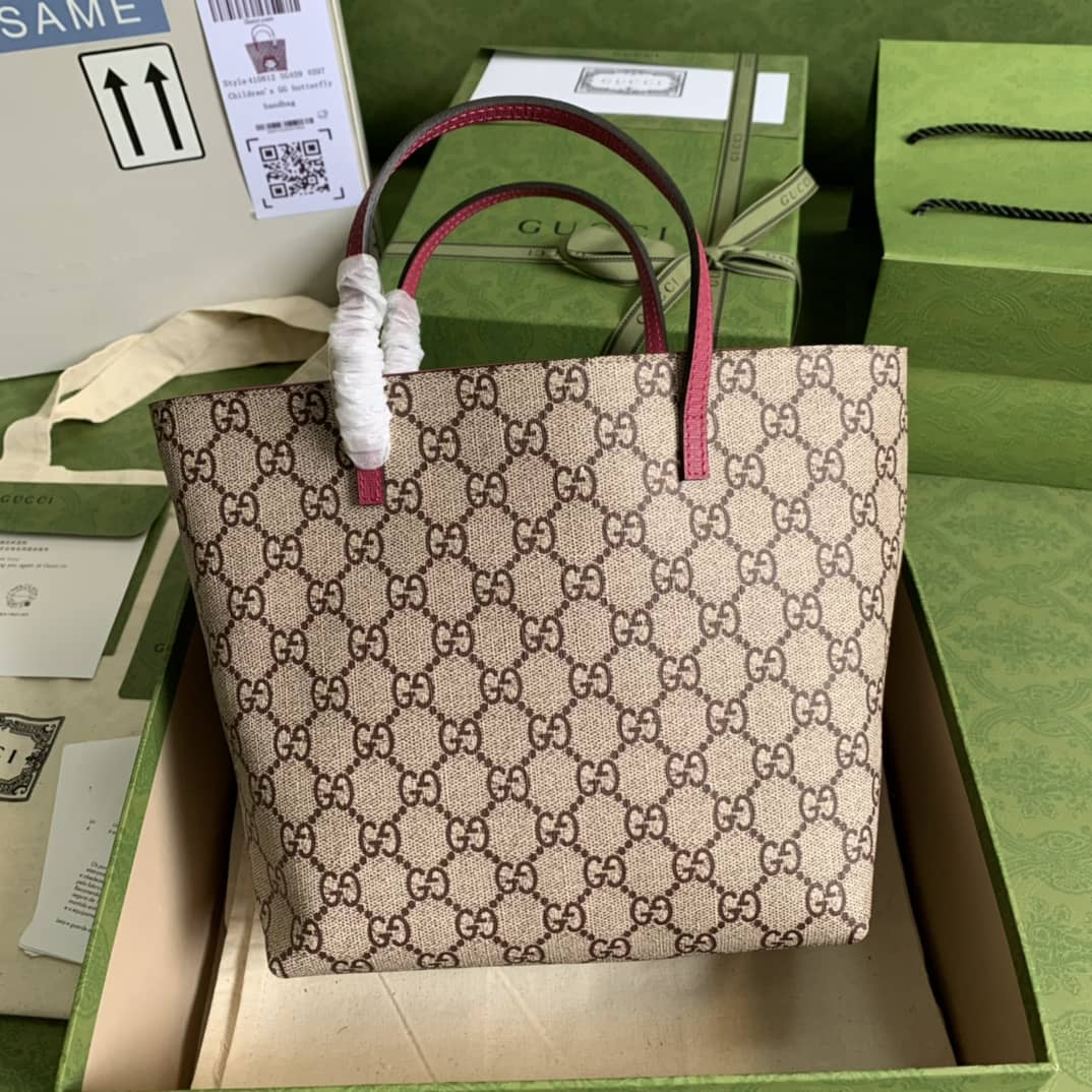 Best Replica Gucci Children GG Supreme Tote Replica 410812 - Colareps