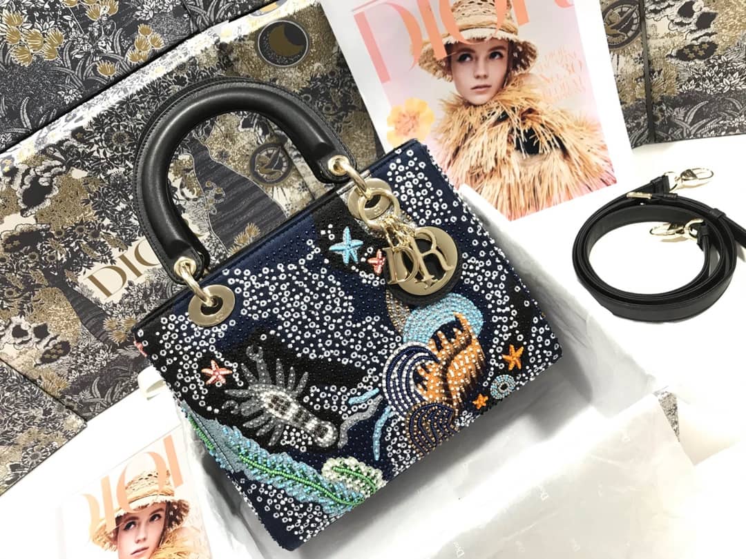 Best Replica Christian Dior Lady Dior 24CM Replica Bag - Colareps
